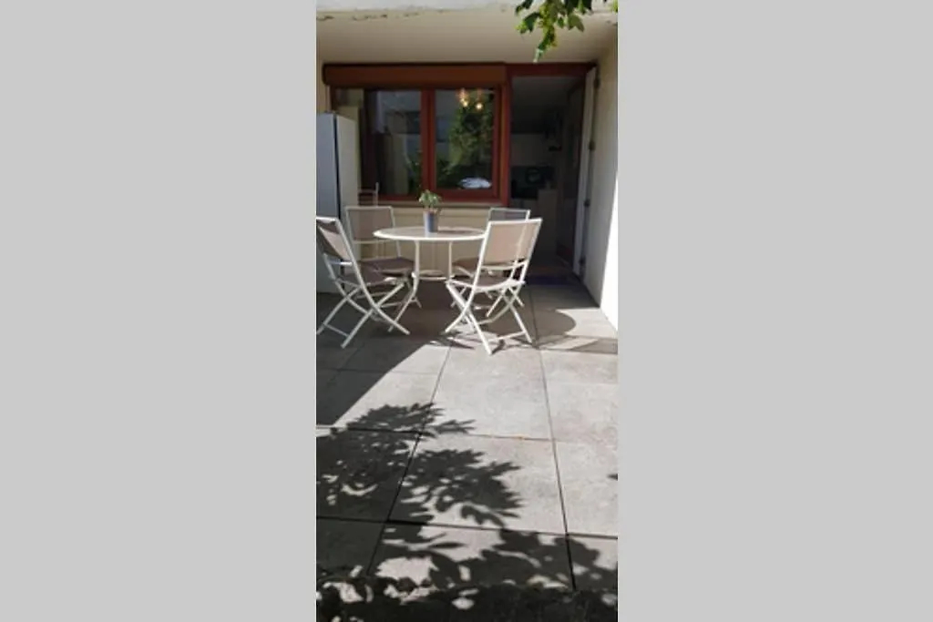 דירה אקס-לה-באינס Charmant Studio 2* Rdc+ Terrasse & Parking Prive